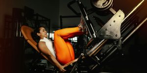 woman doing exercise